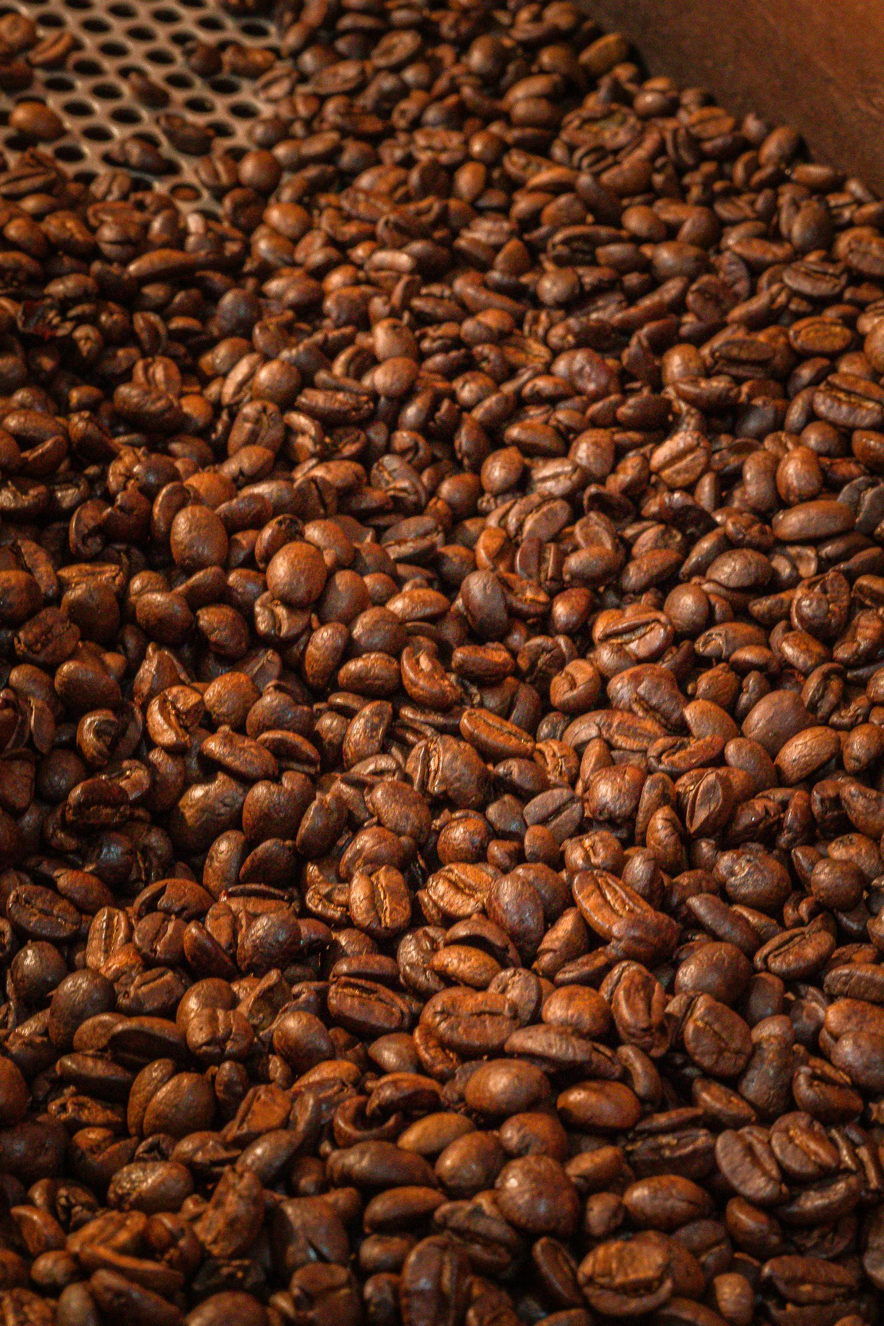 Coffee being poured